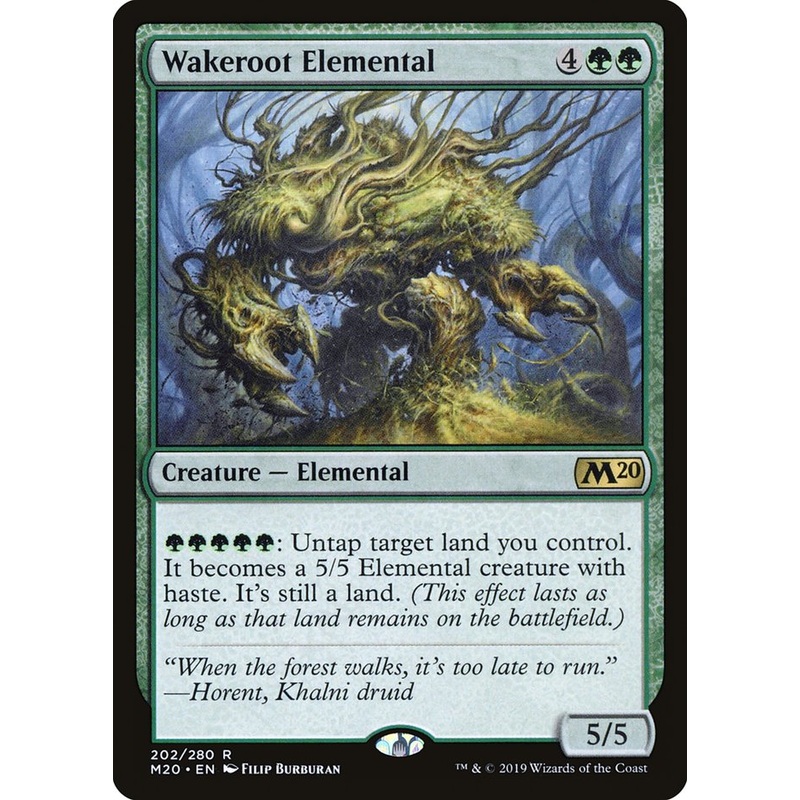 Wakeroot Elemental [Core Set 2020]