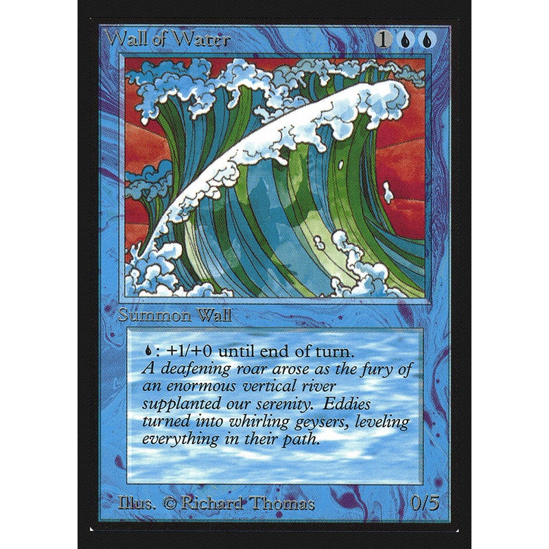 Wall of Water [International Collectors' Edition]