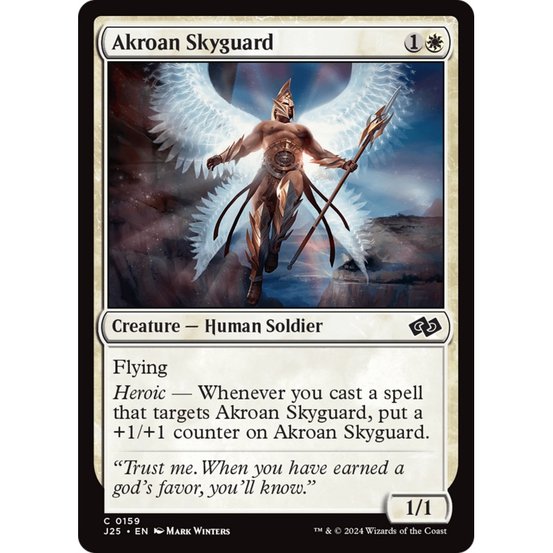 Akroan Skyguard [Foundations Jumpstart]