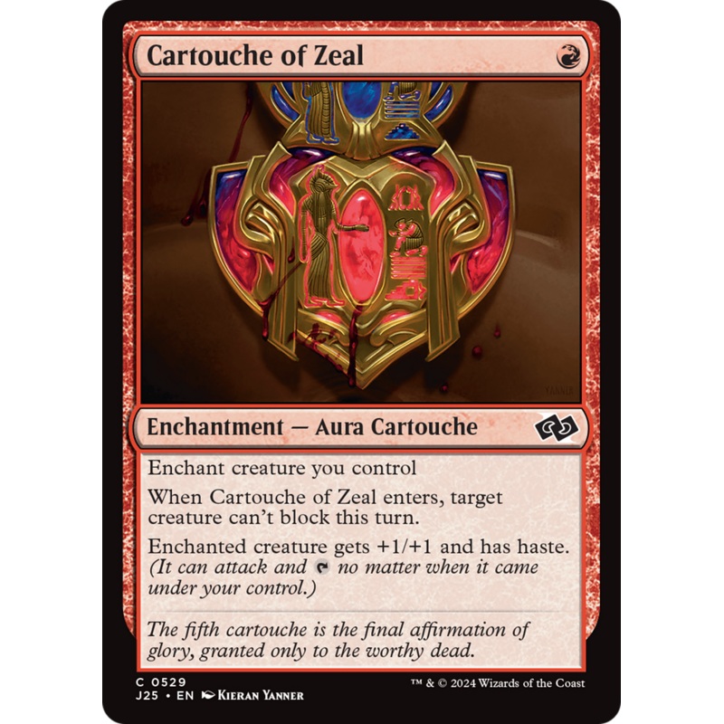 Cartouche of Zeal [Foundations Jumpstart]