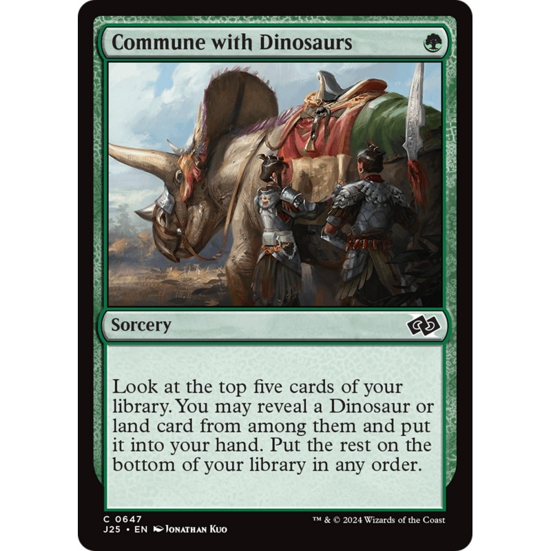 Commune with Dinosaurs [Foundations Jumpstart]