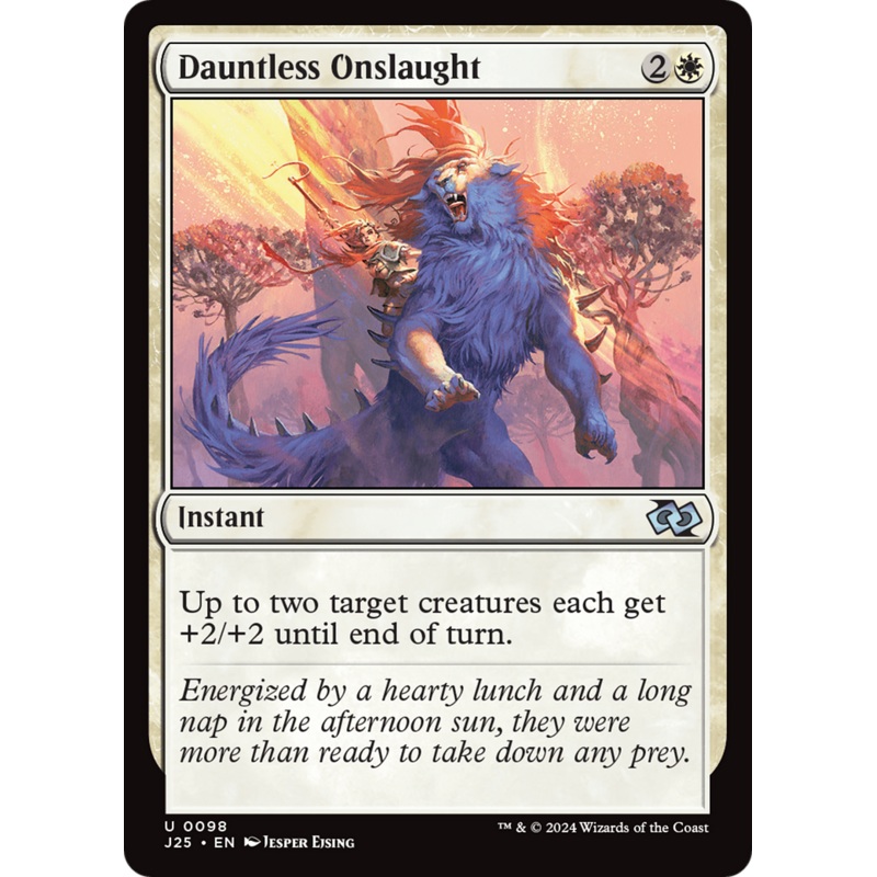 Dauntless Onslaught [Foundations Jumpstart]