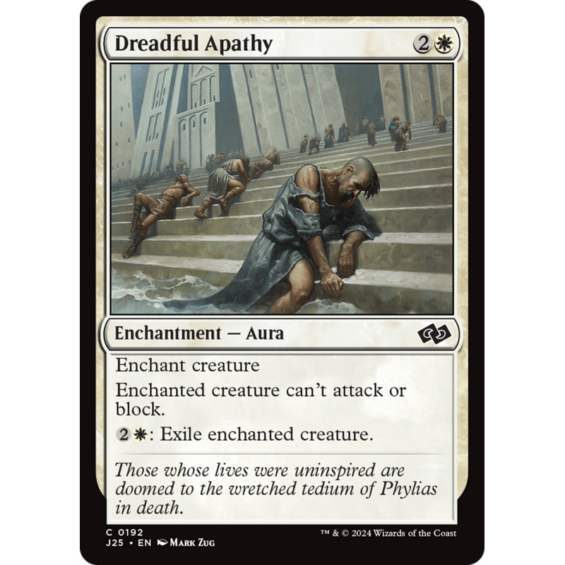 Dreadful Apathy [Foundations Jumpstart]