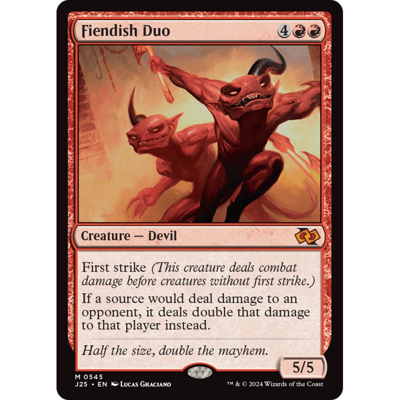 Fiendish Duo [Foundations Jumpstart]