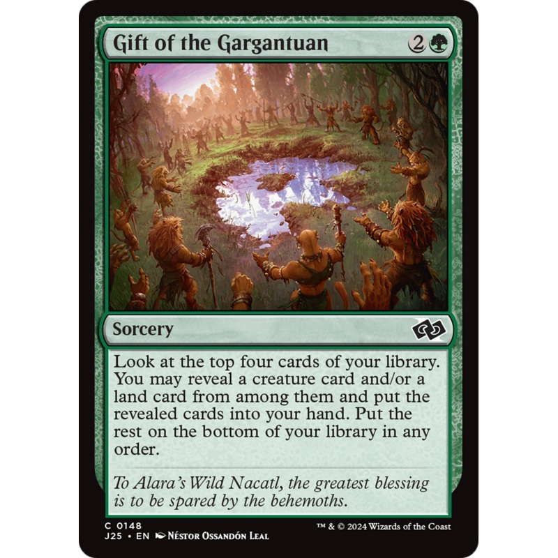 Gift of the Gargantuan [Foundations Jumpstart]