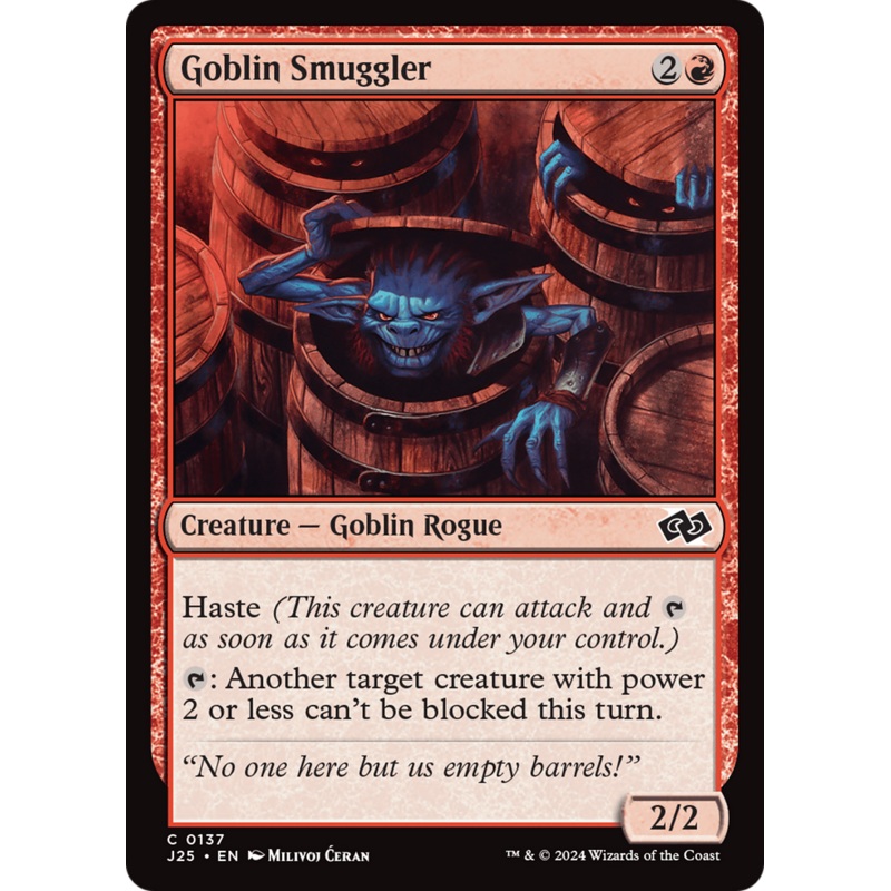 Goblin Smuggler [Foundations Jumpstart]
