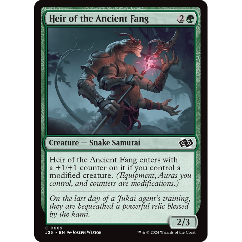 Heir of the Ancient Fang [Foundations Jumpstart]