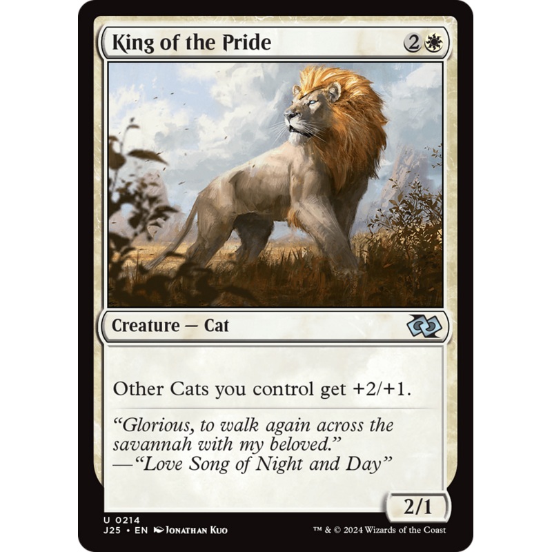 King of the Pride [Foundations Jumpstart]