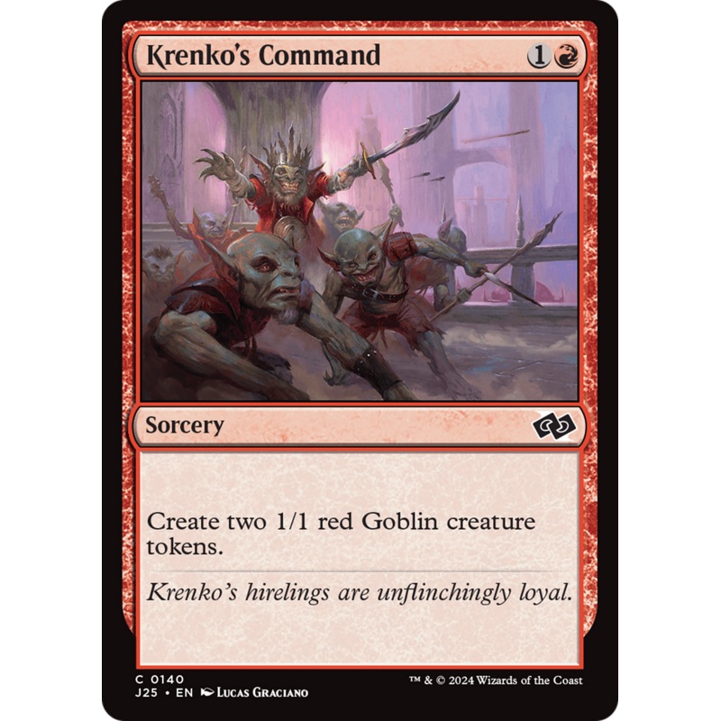 Krenko's Command [Foundations Jumpstart]