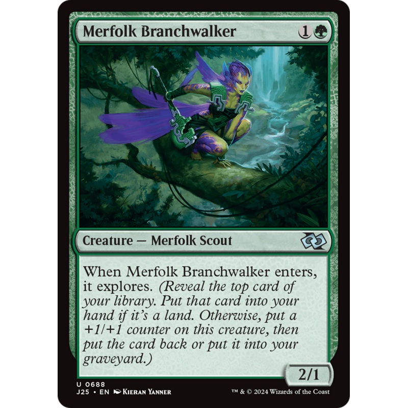 Merfolk Branchwalker [Foundations Jumpstart]