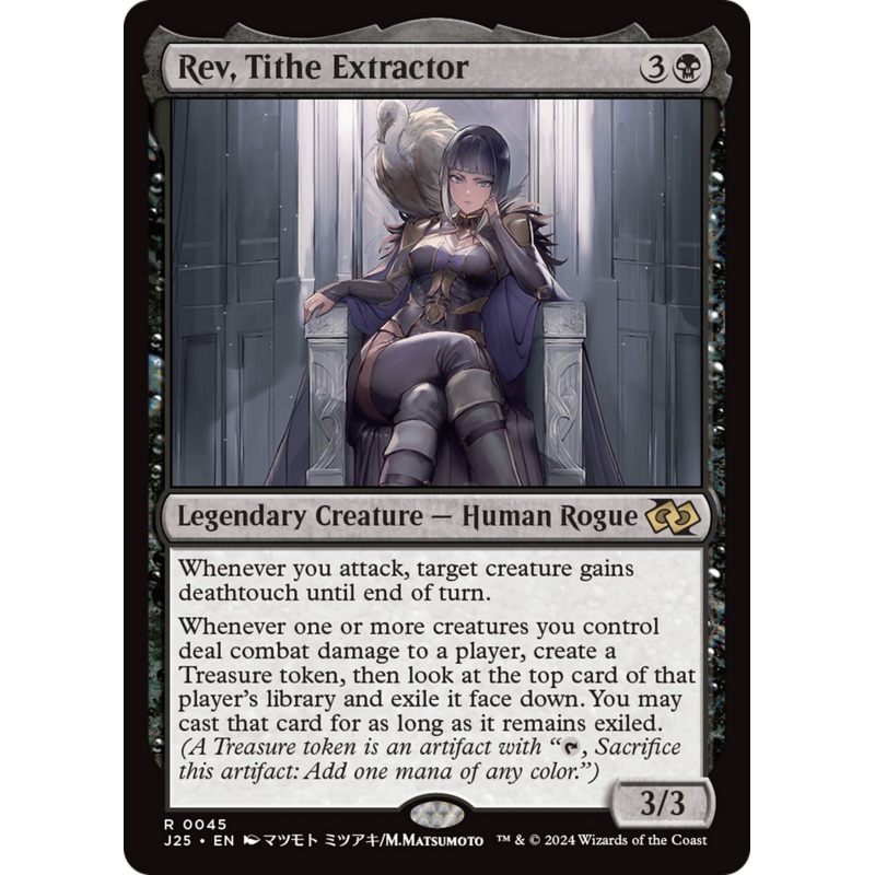Rev, Tithe Extractor (Anime) [Foundations Jumpstart]