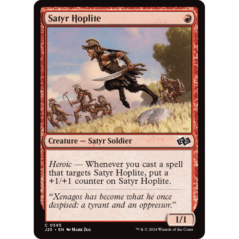 Satyr Hoplite [Foundations Jumpstart]