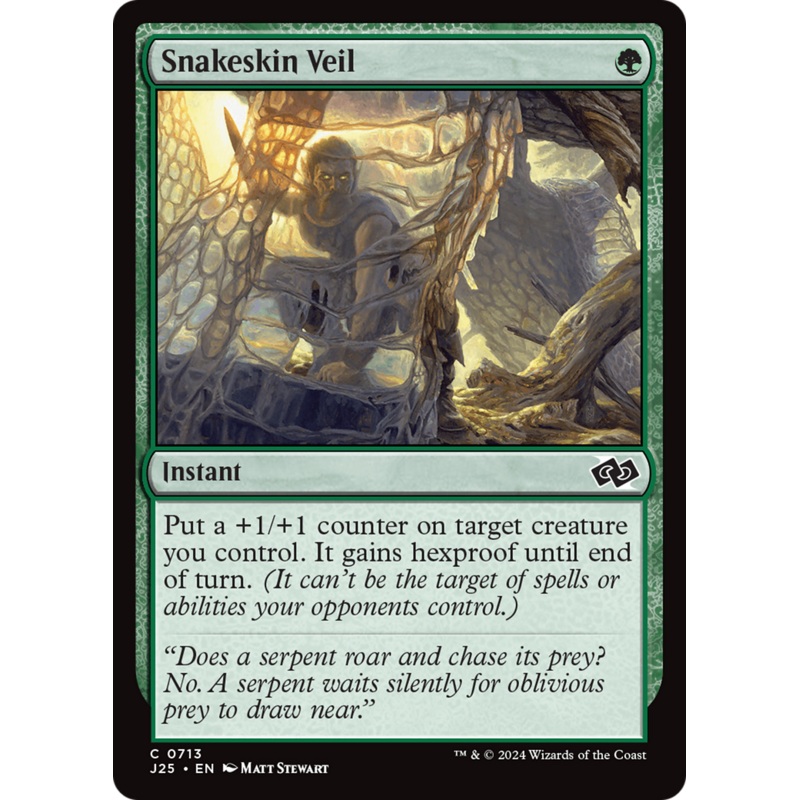 Snakeskin Veil [Foundations Jumpstart]