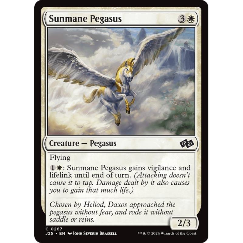 Sunmane Pegasus [Foundations Jumpstart]