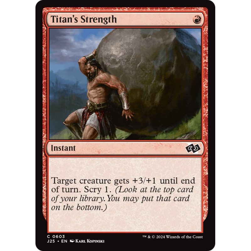 Titan's Strength [Foundations Jumpstart]