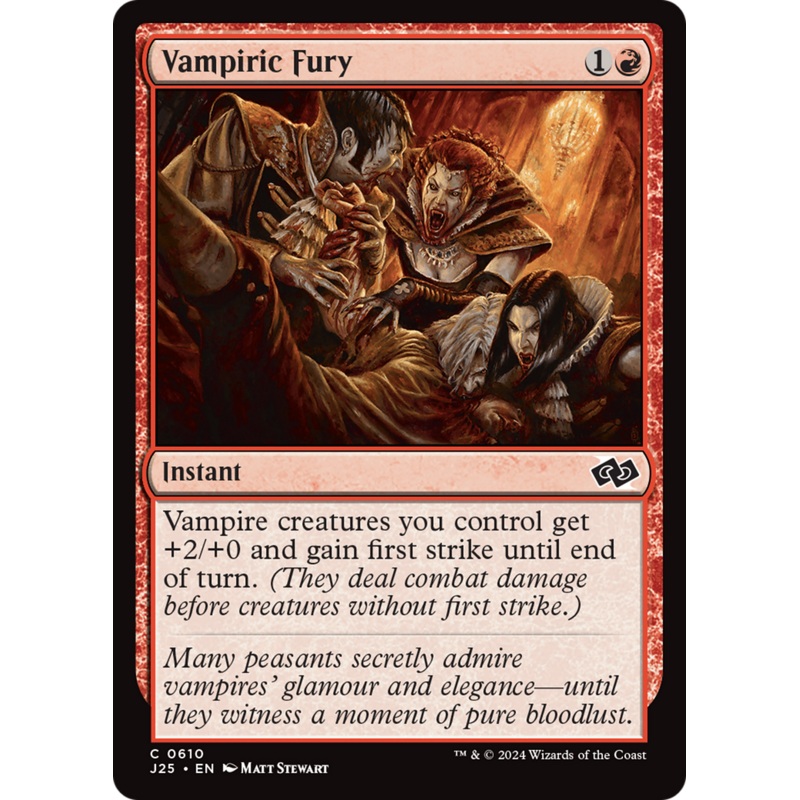 Vampiric Fury [Foundations Jumpstart]