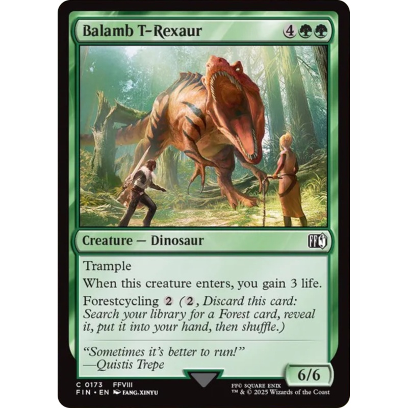 Balamb T-Rexaur [FINAL FANTASY]