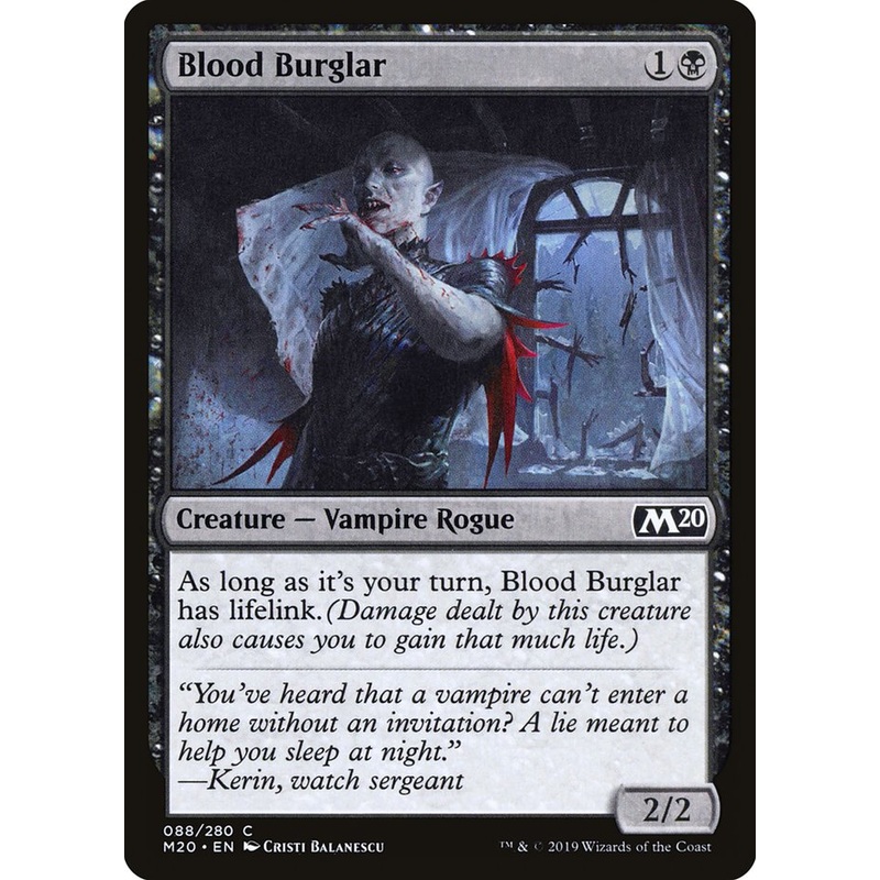 Blood Burglar [Core Set 2020]