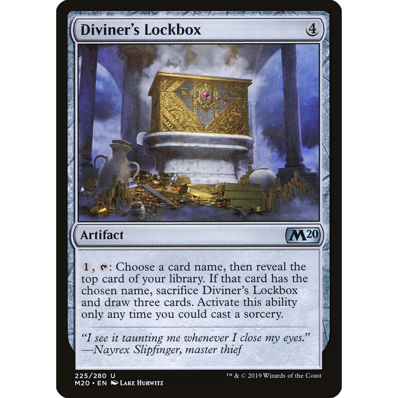 Diviner's Lockbox [Core Set 2020]