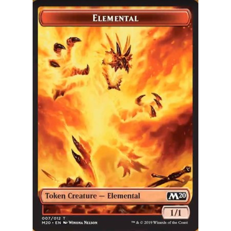 Elemental Token [Core Set 2020 Tokens]