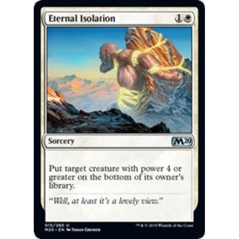 Eternal Isolation [Core Set 2020]