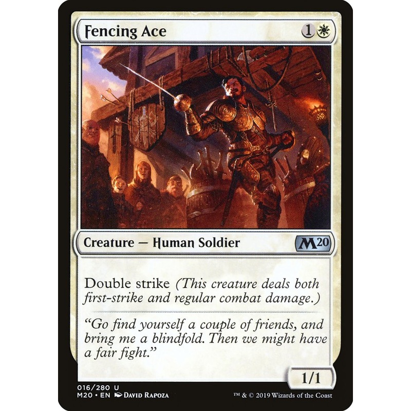 Fencing Ace [Core Set 2020]