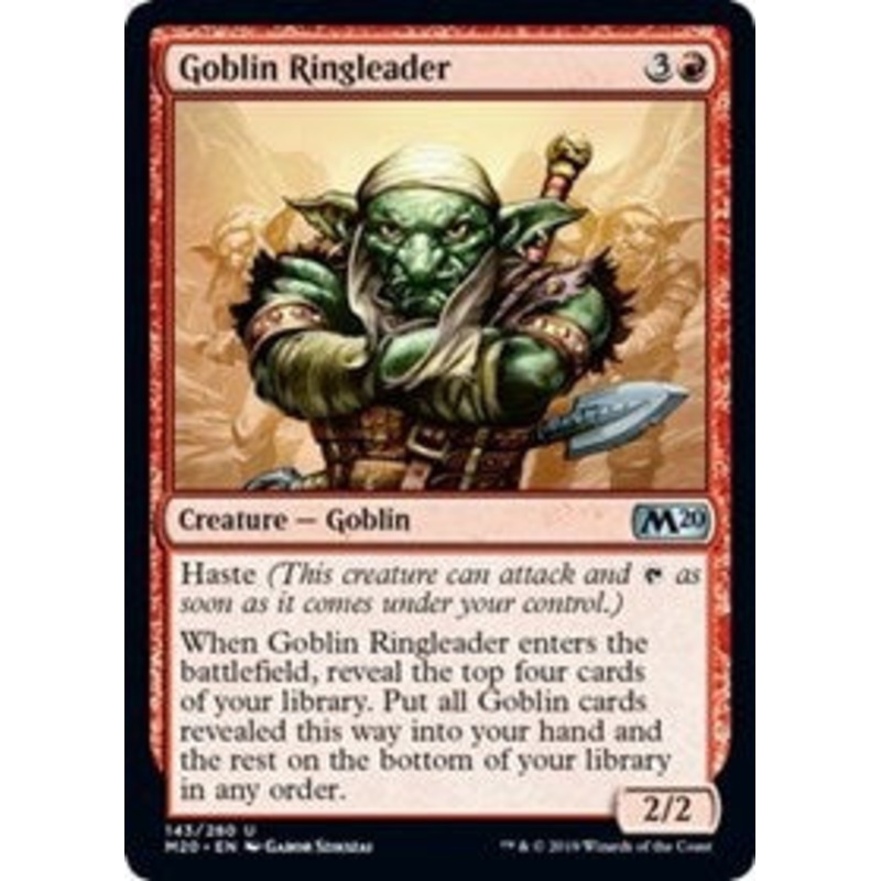 Goblin Ringleader [Core Set 2020]