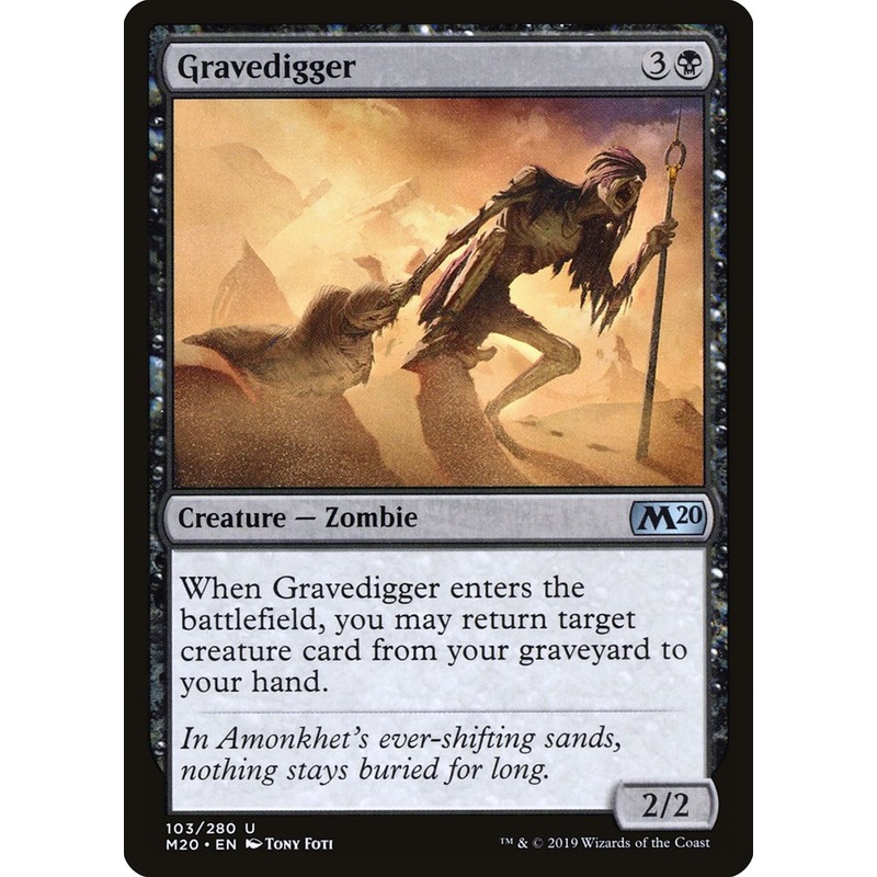 Gravedigger [Core Set 2020]