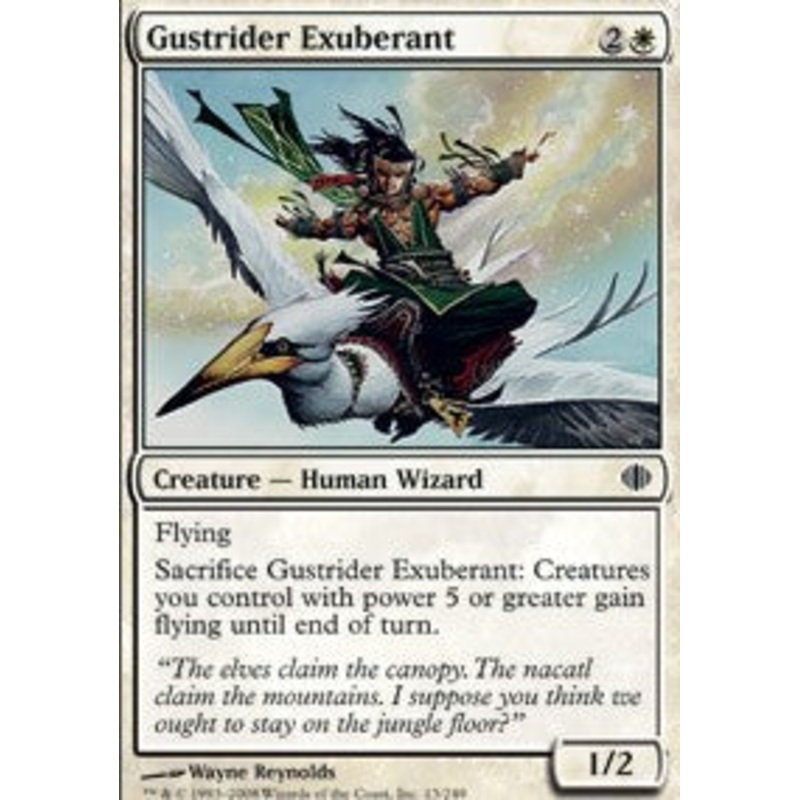 Gustrider Exuberant [Shards of Alara]