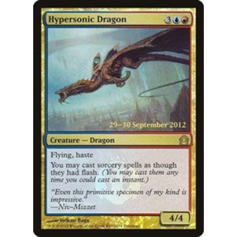 Hypersonic Dragon [Return to Ravnica Promos]