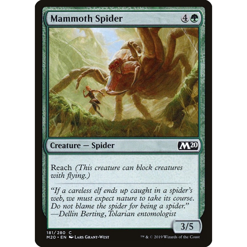 Mammoth Spider [Core Set 2020]