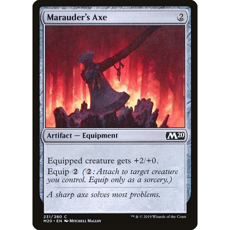 Marauder's Axe [Core Set 2020]