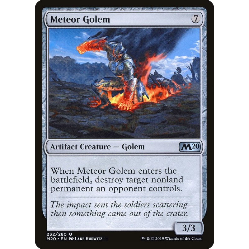 Meteor Golem [Core Set 2020]