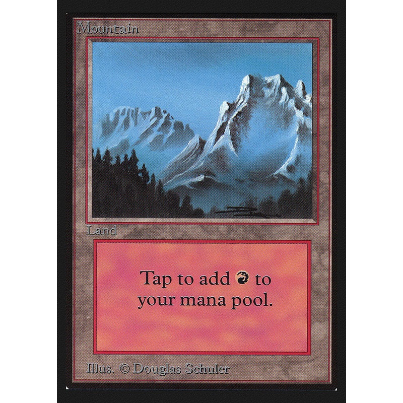 Mountain (Snow Top / Highest Point on Right) [International Collectors' Edition]