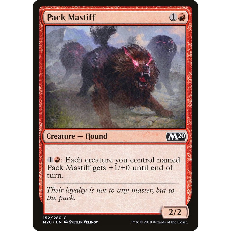 Pack Mastiff [Core Set 2020]