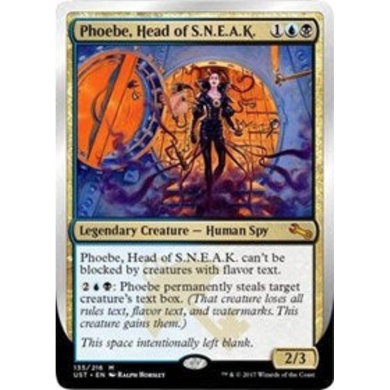 Phoebe, Head of S.N.E.A.K. [Unstable]
