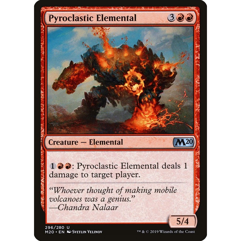 Pyroclastic Elemental [Core Set 2020]