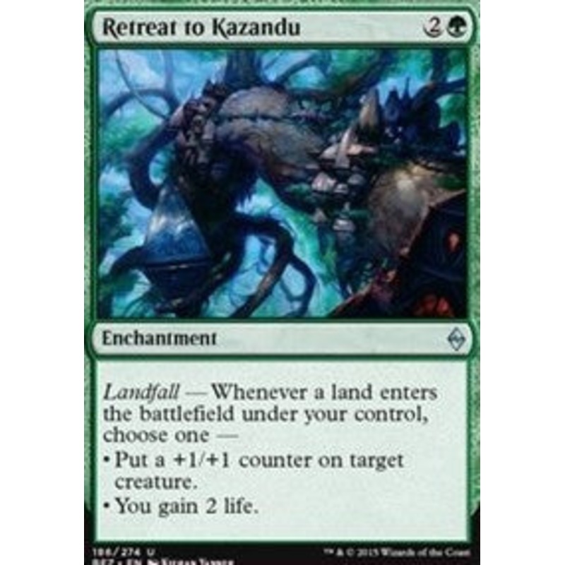Retreat to Kazandu [Battle for Zendikar]