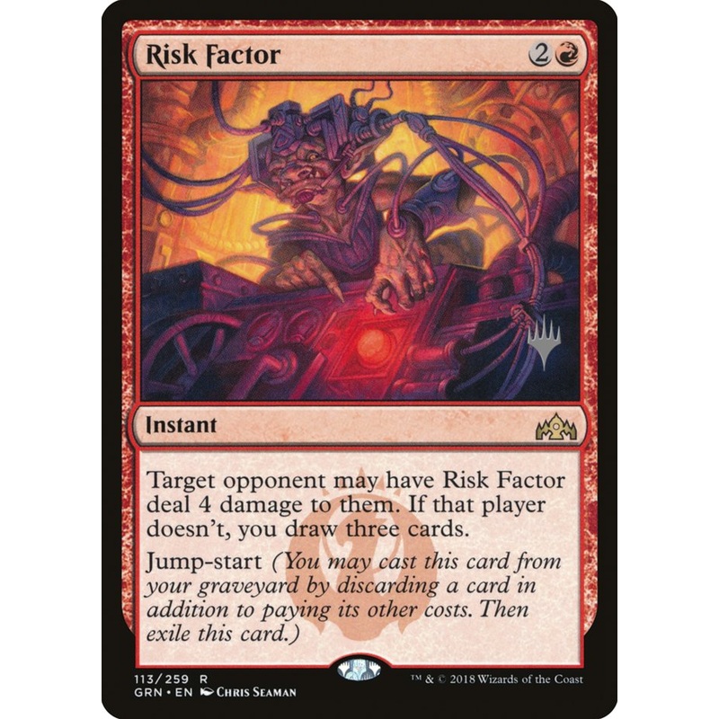 Risk Factor (Promo Pack) [Guilds of Ravnica Promos]