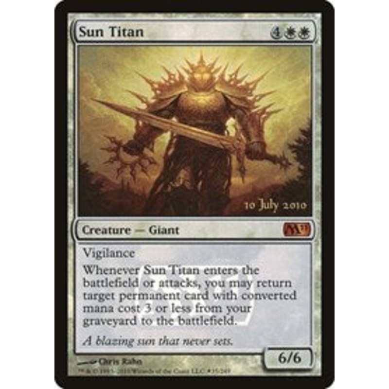 Sun Titan [Magic 2011 Promos]