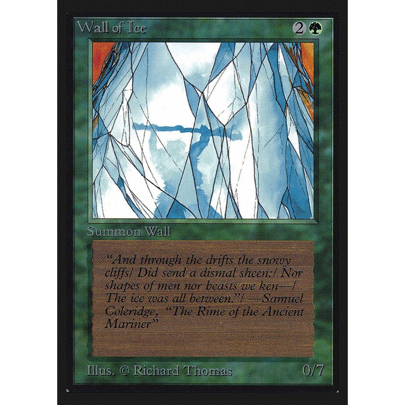 Wall of Ice [International Collectors' Edition]
