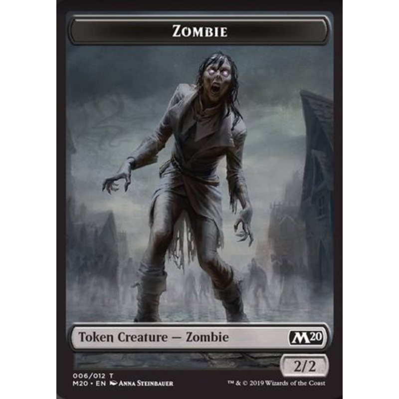 Zombie Token [Core Set 2020 Tokens]