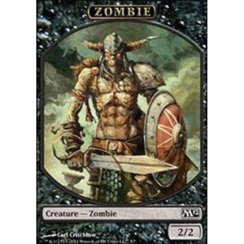 Zombie Token [Magic 2012 Tokens]
