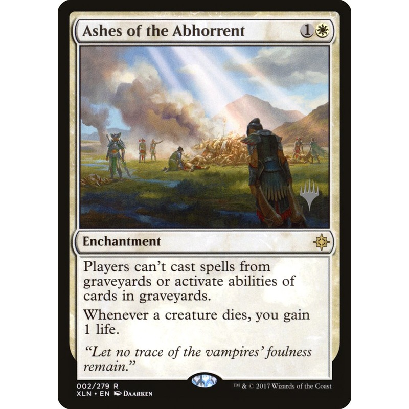 Ashes of the Abhorrent (Promo Pack) [Ixalan Promos]