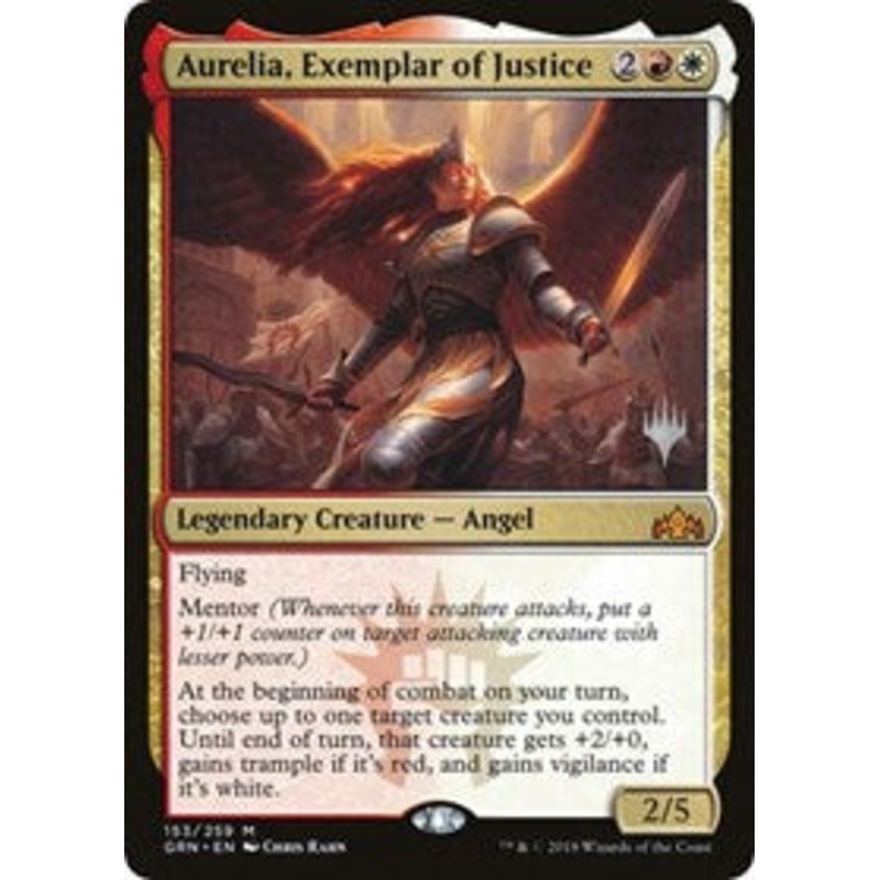 Aurelia, Exemplar of Justice [Guilds of Ravnica Promos]