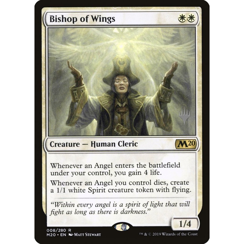 Bishop of Wings (Promo Pack) [Core Set 2020 Promos]