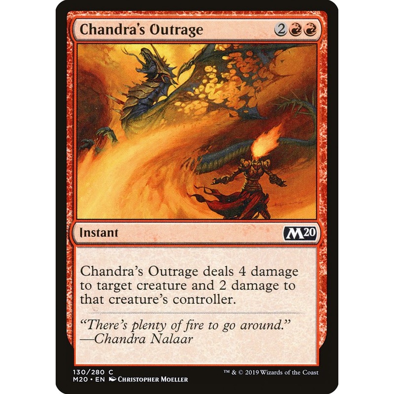 Chandra's Outrage [Core Set 2020]