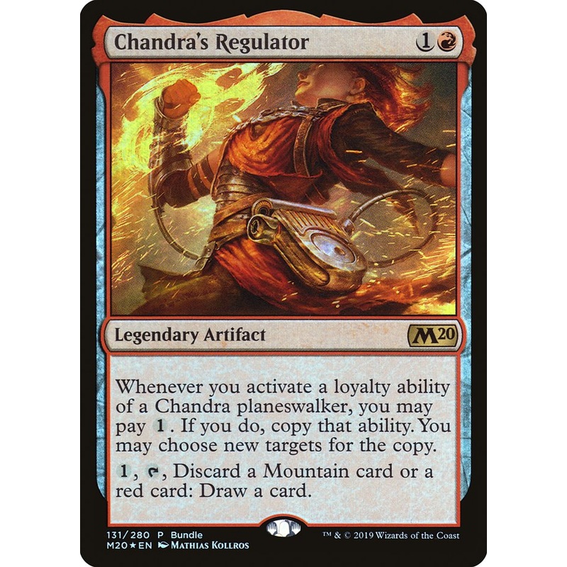 Chandra's Regulator (Bundle) [Core Set 2020 Promos]