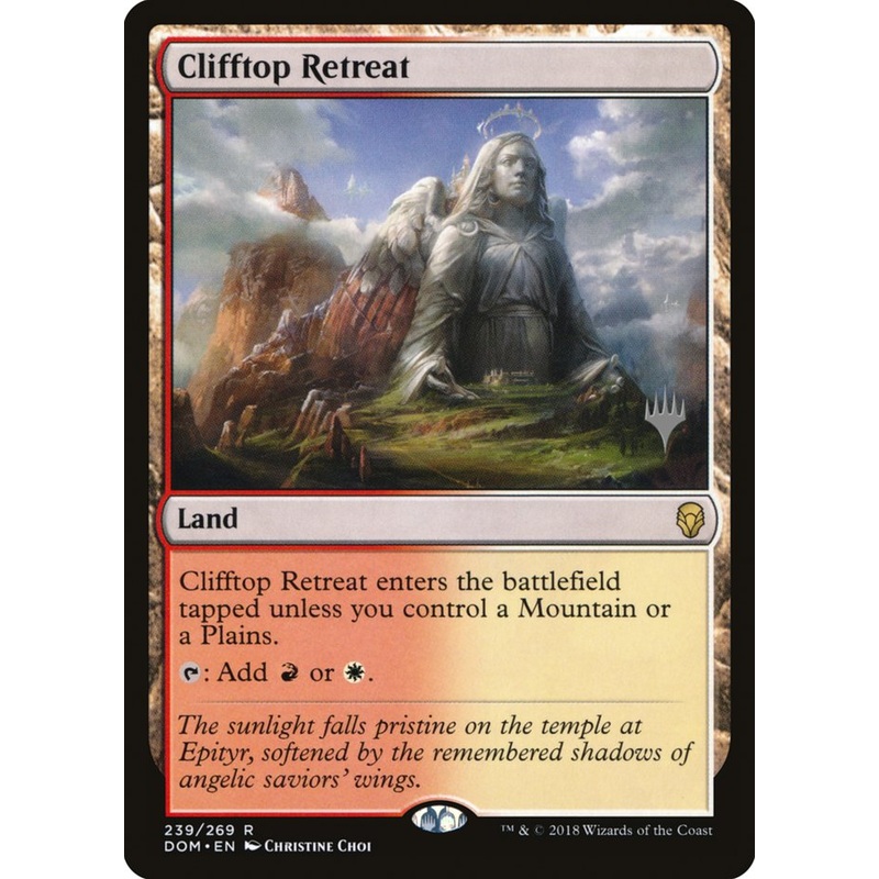 Clifftop Retreat (Promo Pack) [Dominaria Promos]