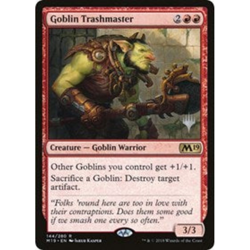Goblin Trashmaster [Core Set 2019 Promos]